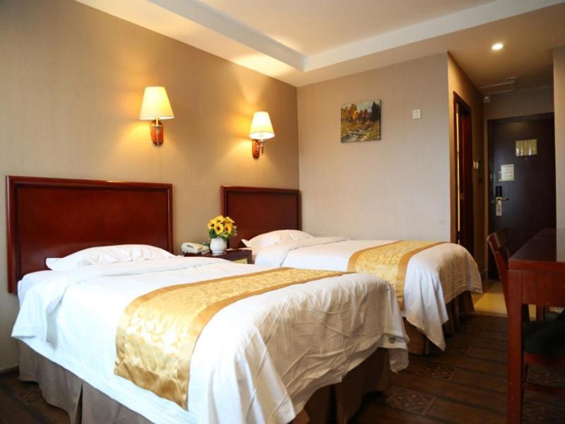 Greentree Inn Heilongjiang Harbin Zhongyang Street Business Hotel ภายนอก รูปภาพ